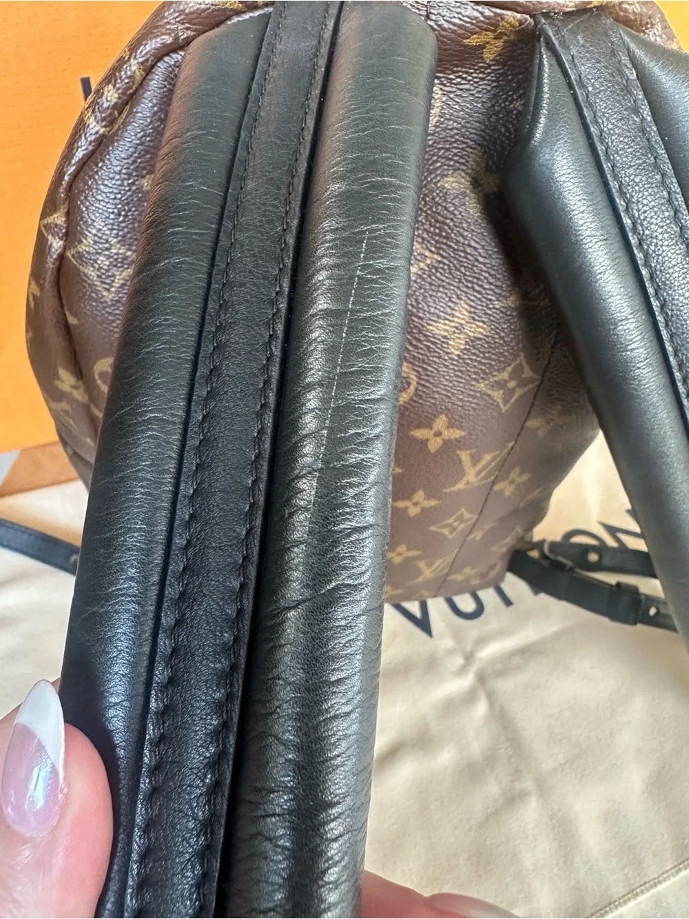 ✨Excellent Condition✨ Louis Vuitton Monogram PM Montsouris Backpack in Brown/Blk